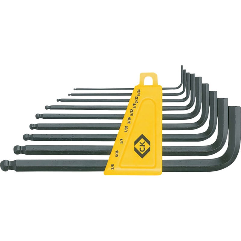 C.k Magma - c.k Innen-Sechskant Winkelschraubendreher-Set 5/64 Zoll, 3/32 Zoll, 1/8 Zoll, 5/32 Zoll, 3/16 Zoll