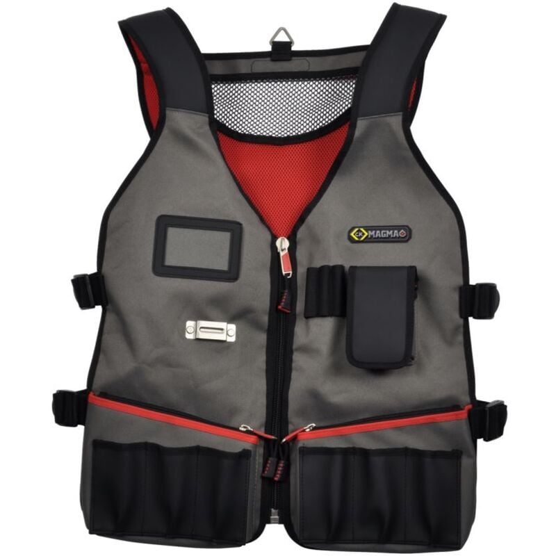 MA2729 Magma MA2729 Multifunktionsweste Kleider-Größe: Unisize Schwarz, Grau - C.k Magma