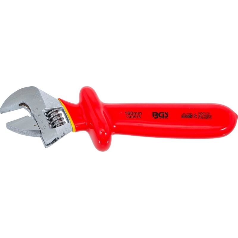 Bgs Technic - VDE-Rollgabelschlüssel sw max. 20,5 mm