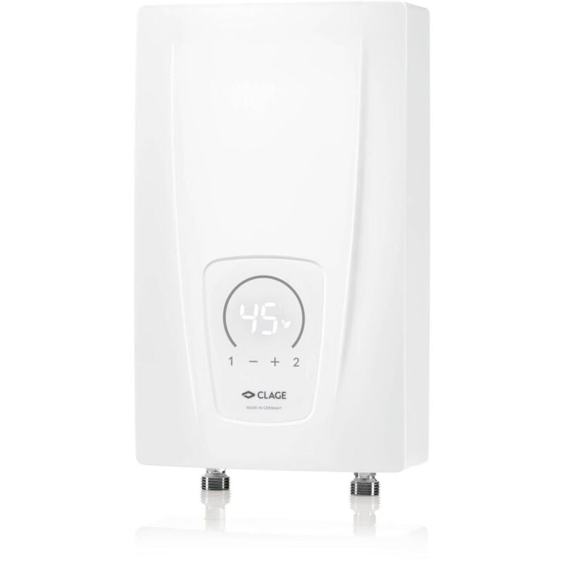 Cex/cso Durchlauferhitzer Set 11/13,5kW 400V Übertisch max. 4,8/5,8l/min mps verstellbar mit druckloser Einhebelarmatur - Clage