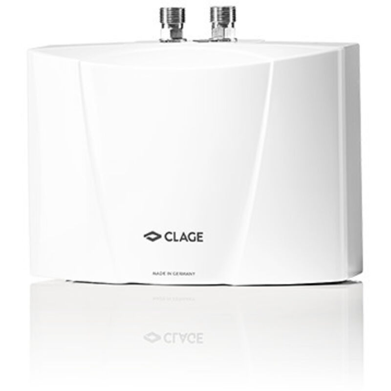 MBH7 Durchlauferhitzer 6,5kW 400V Untertisch max. 3,7l/min hydraulisch gesteuert mit Anschlussset - Clage