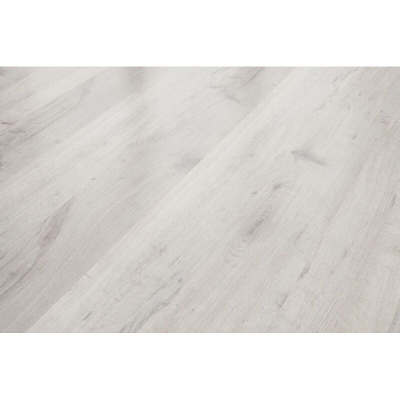 Laminat Edition 7 128,6 x 19,4 cm 7 mm Eiche Amundsen weiß Laminat - Classen