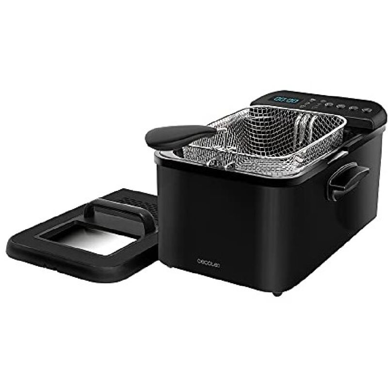 Fritteuse mit Öl CleanFry Luxury 4000 Black - Cecotec