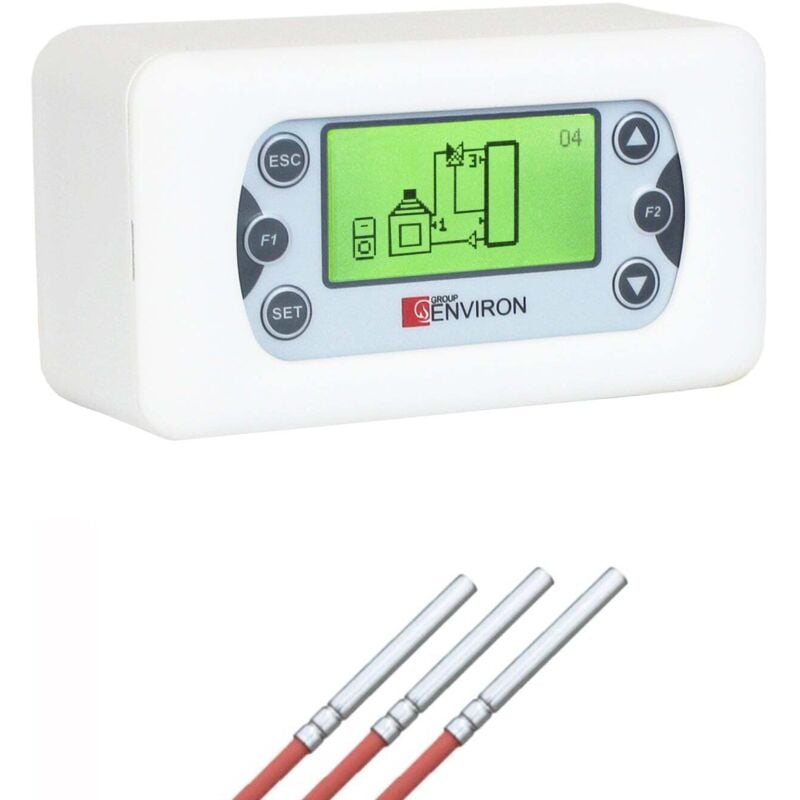 Clima TDS503 2 Zonen Temperatur Differenzregler wasserführende