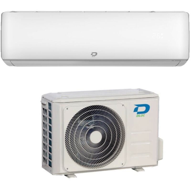 Diloc - Inverter-Klimagerät Serie sky Plus 12000 Btu D.SKY12000 R-32 Wi-Fi integriert a++ - new