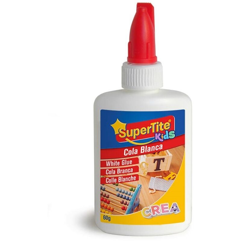 Supertite - Weißer Schulkleber 60g Topf A2423