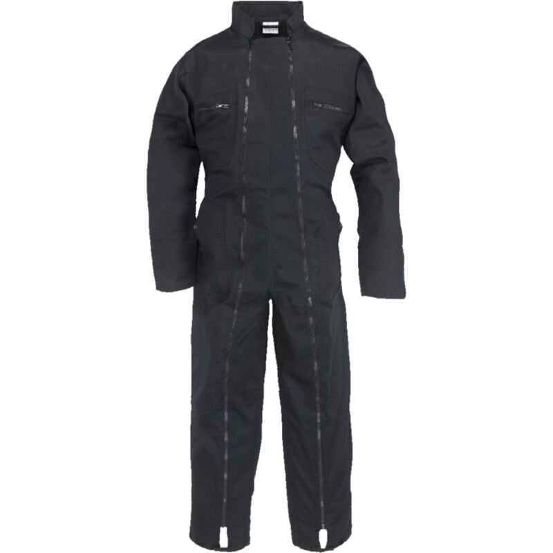 Arbeitskleidung Coverguard Factory 2 Reißverschlüsse Größe xl 52-54 schwarz