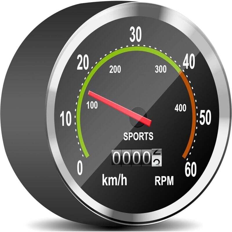 Computer da bicicletta per bicicletta e computer analogico meccanico impermeabile con dati precisi Retro Tachimetro Accessori Computer da bicicletta