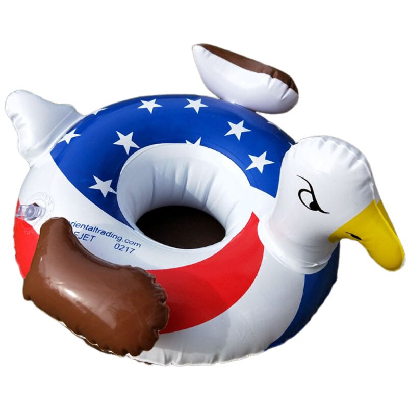 Condor Wasserschwimmkissen, aufblasbarer Getränkehalter, Cola-Getränkehalter, 23 x 20 cm