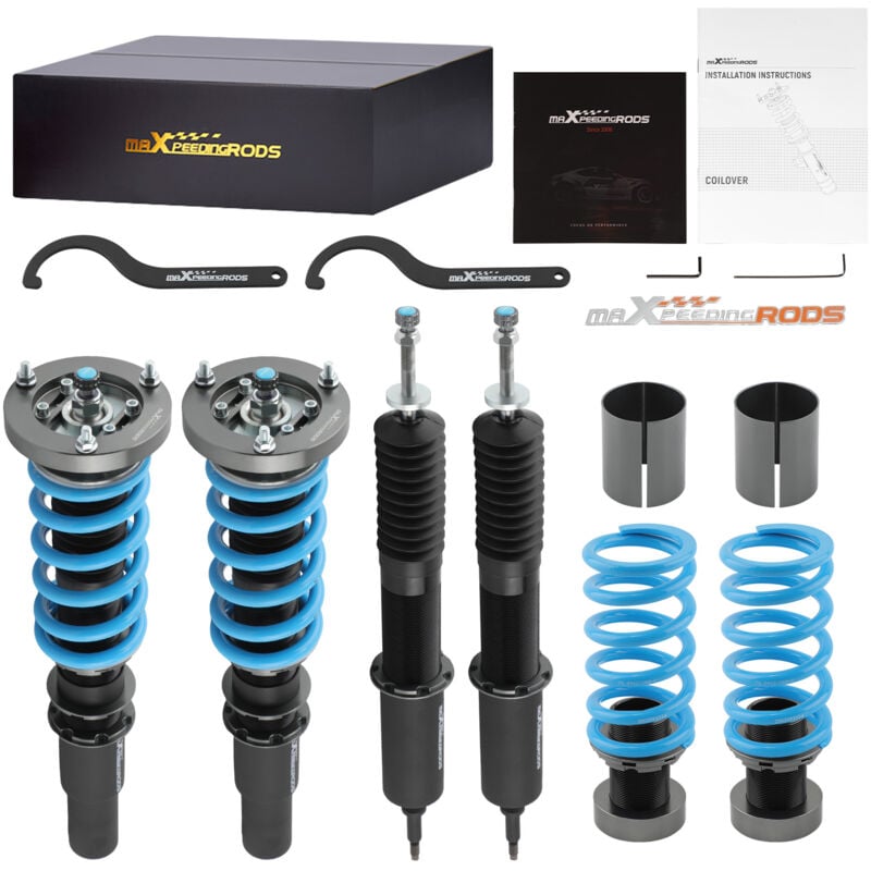 COT6 24-fach verstellbarer Dämpfer Gewindefahrwerk for bmw 3er E90 E91 2004-2011