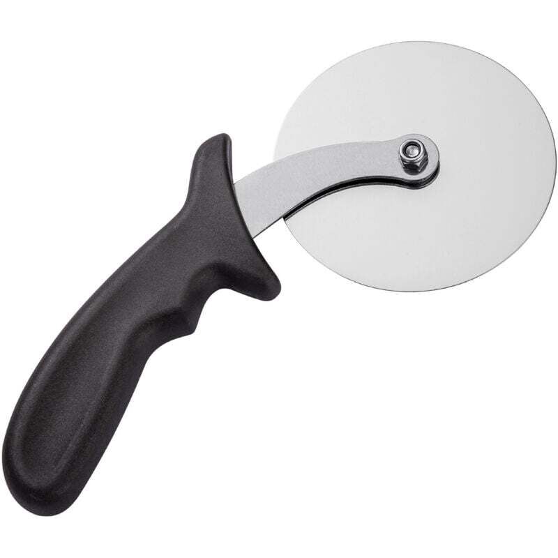 Couteau à pizza, coupe-pizza en acier inoxydable, ustensile de cuisine avec protège-doigts, un atout pour les amateurs de pizza, compatible