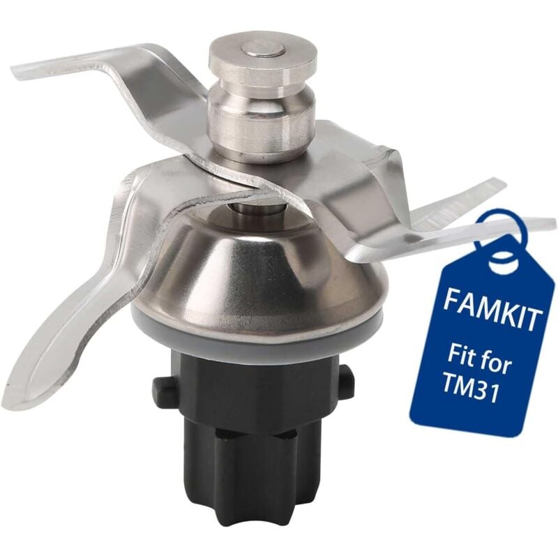 Couteau compatible pour Thermomix TM31,Lame de mixeur en acier inoxydable,pour Thermomix TM31 Set de Couteaux