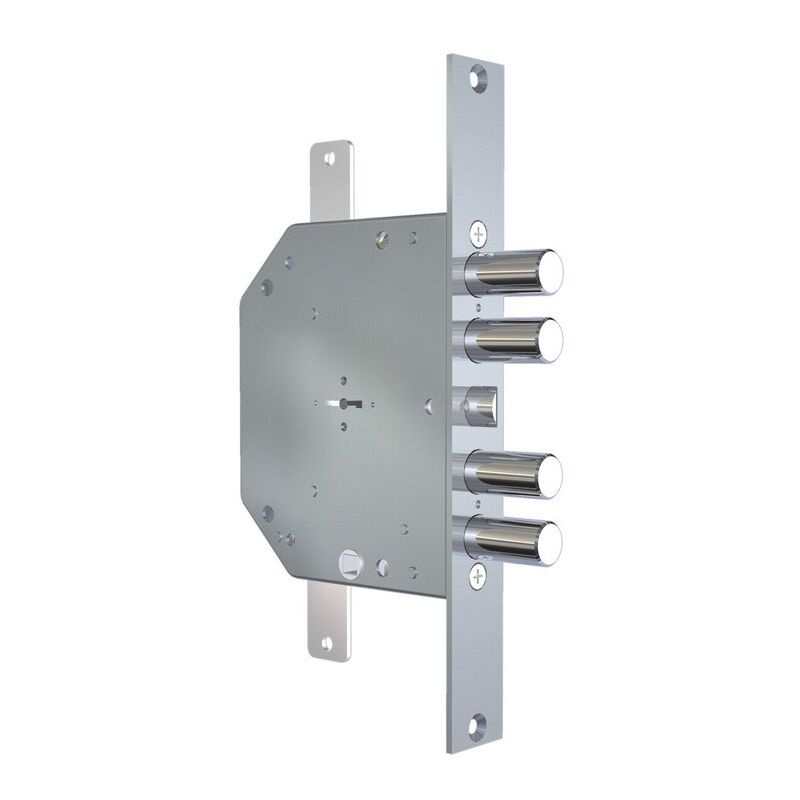 DOM - Dreifach-Doppelkartenschloss cr 2151/28 mit Manipulationsschutz