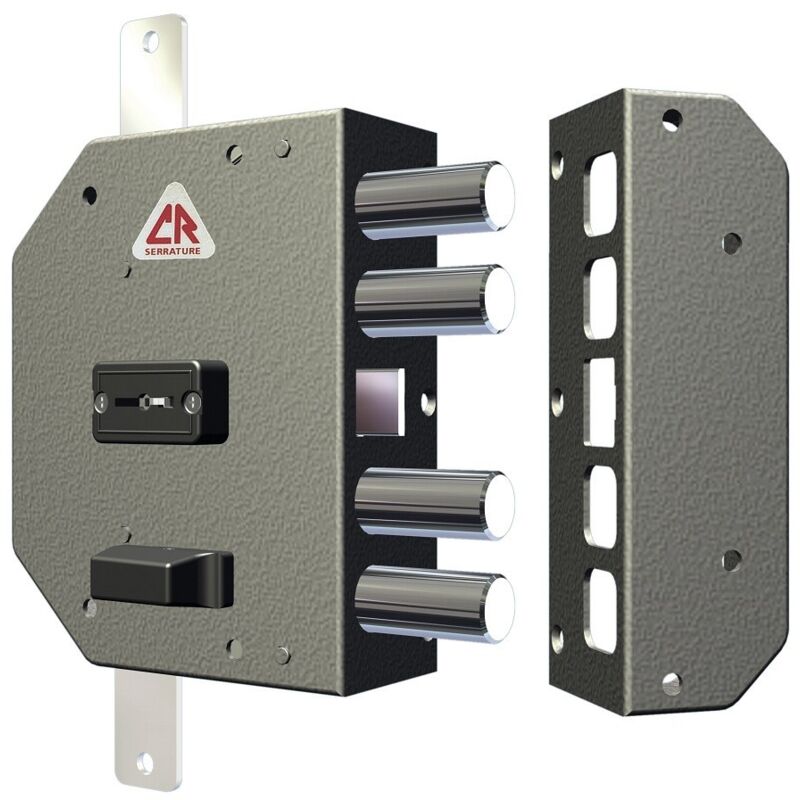 DOM - Diebstahlsicheres Dreifach-Sicherheitsschloss mit Doppelbart cr Art. 2250 – Wohnzimmer