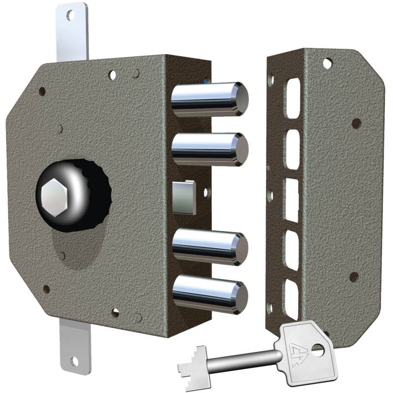 DOM - dreifach-sicherheitsschloss pumpenzylinder cr ART.3250 pomolo dx