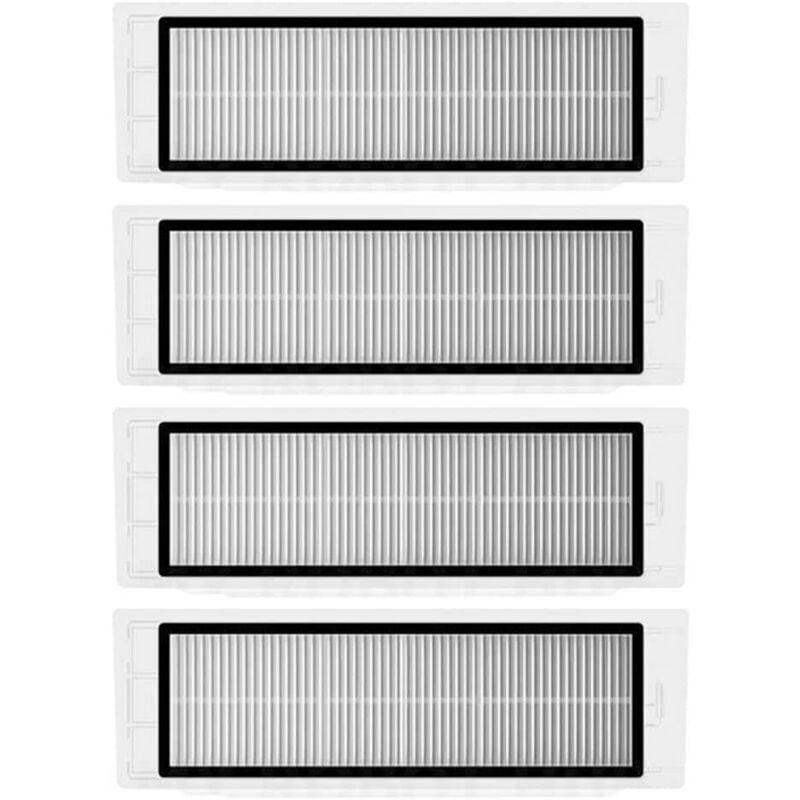 Crediri 4er-Pack Hepa-Filter für Xiaomi Roborock S6 S5 max S60 S65 S5 S50 S55 E25 E35 Staubsauger