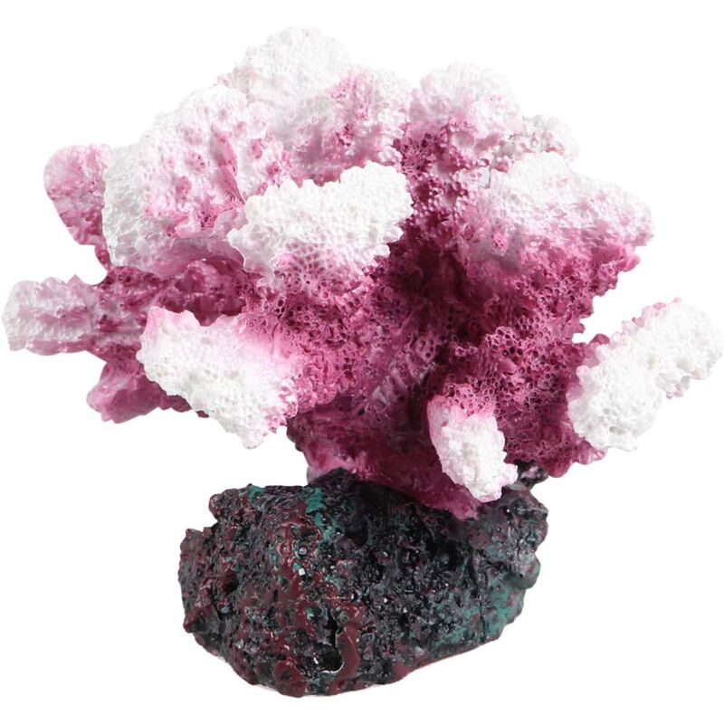 Crediri Aquarium-Korallen-Dekorationen, Kunstharz, künstliche Korallenpflanzen für Aquarien, Sand, Mikro-Terrarium, Landschaftsbau-Ornamente