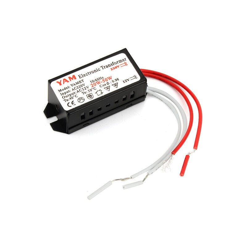 Ymyny - Crediri Elektronischer Transformator, 220 v auf 12 v Spannungswandler, Smart Power Driver, led Power Driver