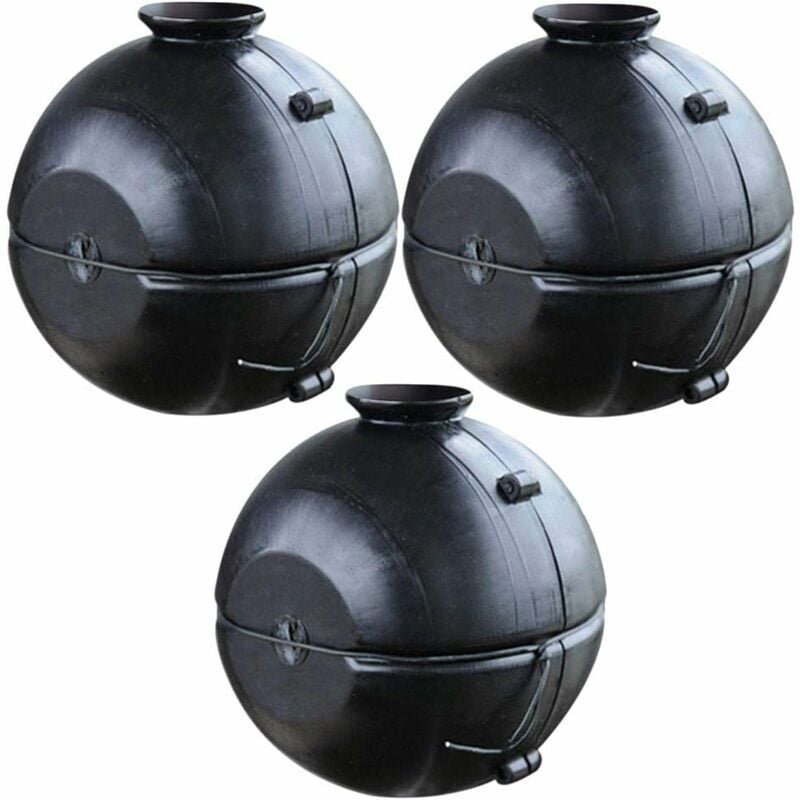 Crediri Wurzelballen, Wiederverwendbares Bewurzelungsgerät, Stecklingsbewurzelungsgerät Schwarz, für Pflanzenanzucht, Growbox, 3 Stück