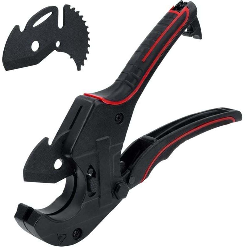 Cricchetto Tipo Tubo in PVC PEX PVC PPR Tubi Cricchetto Tagliatubi Nero 63mm