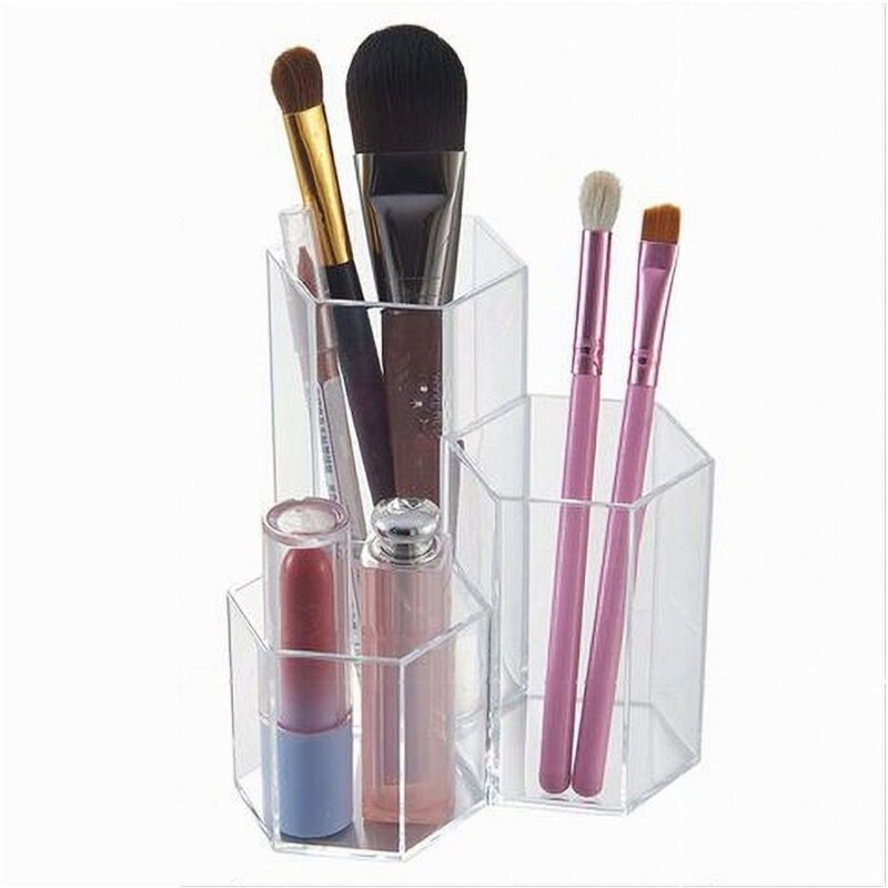 Trade Shop Traesio - Trade Shop - transparenter crilex-organizer für juwelen tricks kosmetik make-up 12X11CM 59062 -