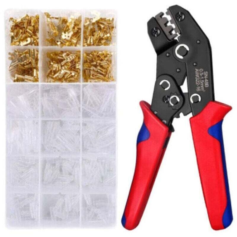 Crimpen Werkzeug Zange Terminal Ferrule Crimper Draht Hand Werkzeug Set Terminals Clamp Kit