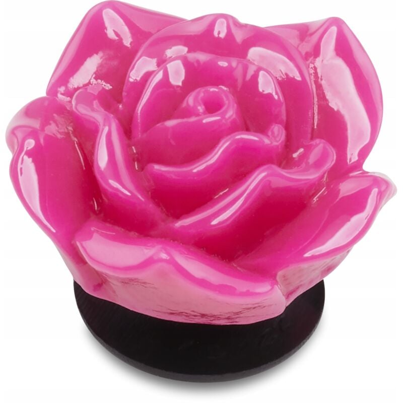 CROCS JIBBITZAcrylic Pink Rose KEINE GRÖSSE Acrylic Pink Rose