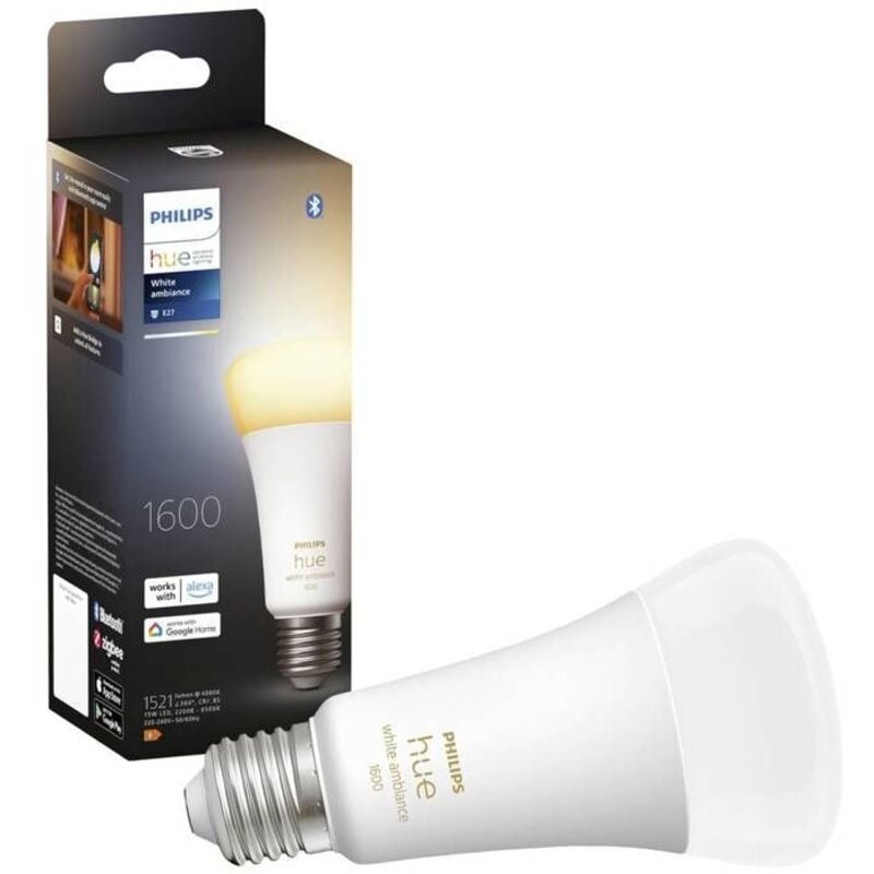 Philips hue led glühbirne 28819500 929002471901- e27 13w- weißes ambiente