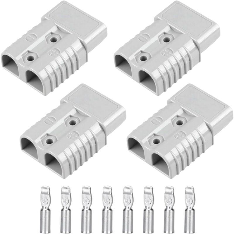 Csparkv - 4 Stück 175A Batterie-Schnellverbinder, Schnellanschlussstecker, Batterie-Schnellanschlussstecker, Autobatterieklemmen für Auto, Wohnmobil,