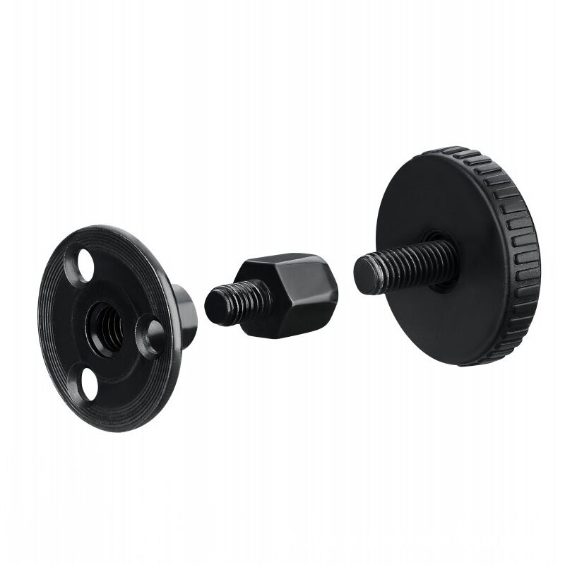 4 Stück verstellbare Möbelbeine 47–64 mm, verstellbare Möbelbeine mit rutschfester Polsterung, Metallmöbelbeine, für Tische, Schränke und