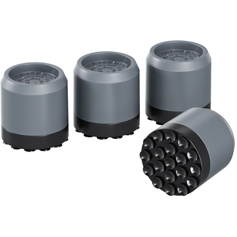 Csparkv - Antivibrationspads für Waschmaschinen, Antivibrationspads für Waschmaschinen mit starkem Saugnapf, 8 für Waschmaschinenfüße, 6,3 cm