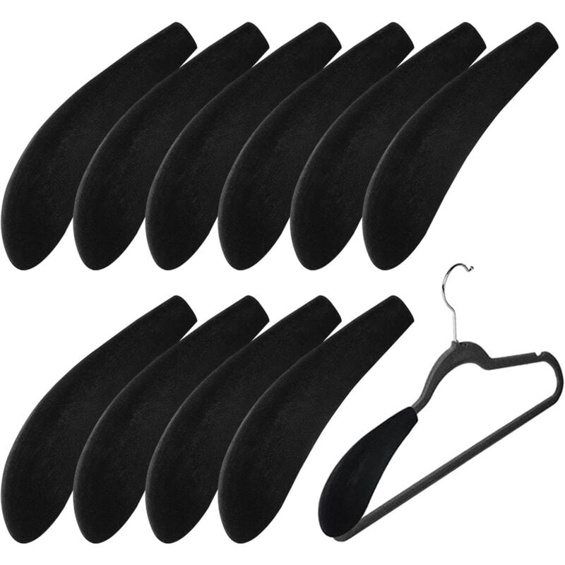 Schaumstoff-Kleiderbügel für Pullover-Kleiderbügel, keine Beulen, Standard-Kleiderbügelpolster für Schrank, Garderobe, breite Standard-Kleiderbügel