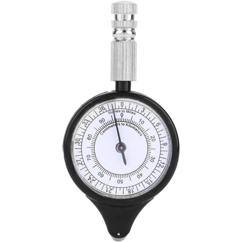 Aiperq - Curvimeter, Kartencurvimeter, Curvimeter-Kompass, Opisometer, Diance-Rechner, Kartenmesser, Kompass, Wandern