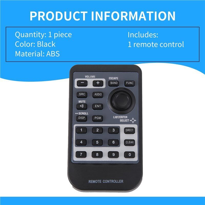 CXC9113 Drahtlose Fern Bedienung für Auto Audio Receiver DEHP960MP CXC9115 CXC5717