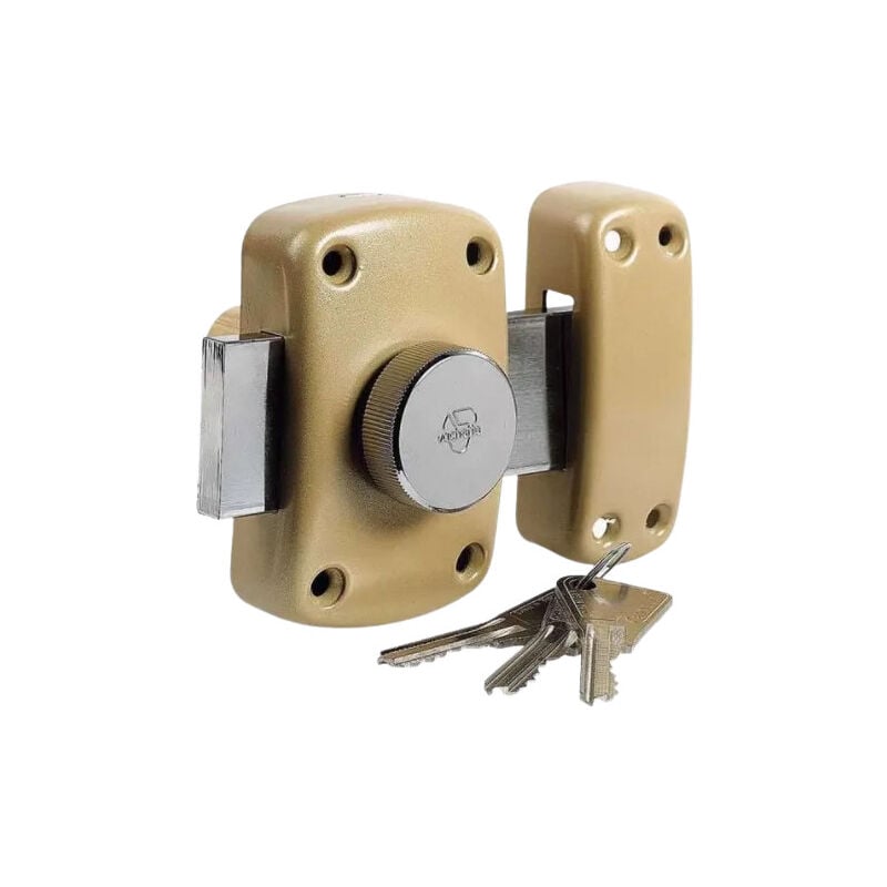 Vachette - Cyclop-Schloss Knauf und Zylinder 5 Stifte L.30 mm, Durchmesser 23 mm mit 3 Schlüsseln