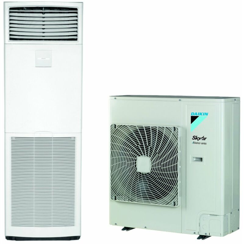 Daikin - Bluevolution Säulen-Klimagerät 48000 Btu FVA140A + RZASG140MY1 Dreiphasig R-32 Wi-Fi Optional