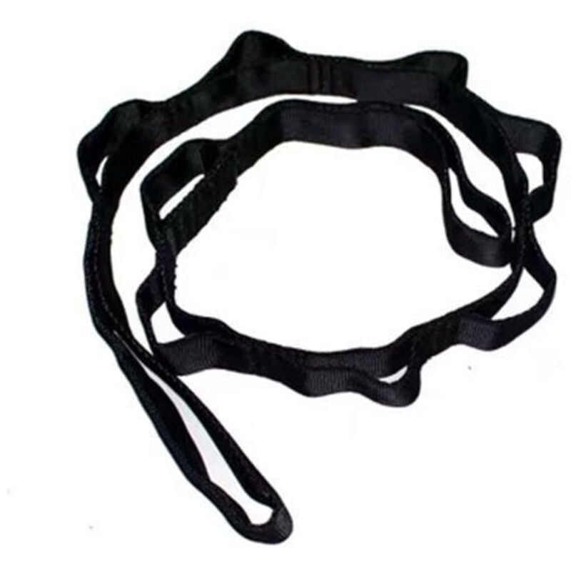 Gabrielle - Daisy Chain 110 cm Verlängerungsgurt für Yoga-Hängematten Kletterseil Yoga-Stretching-Gurt Verstellbarer Nylon-Sportgurt Übungsbänder für