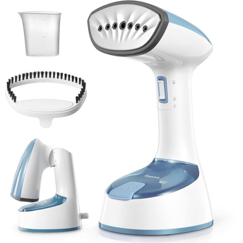 Dampfbügeleisen für Kleidung, faltbares und tragbares Design, entfernt Falten aus der Kleidung, starker Dampf mit 20 g/min, 25 Sekunden schnelles