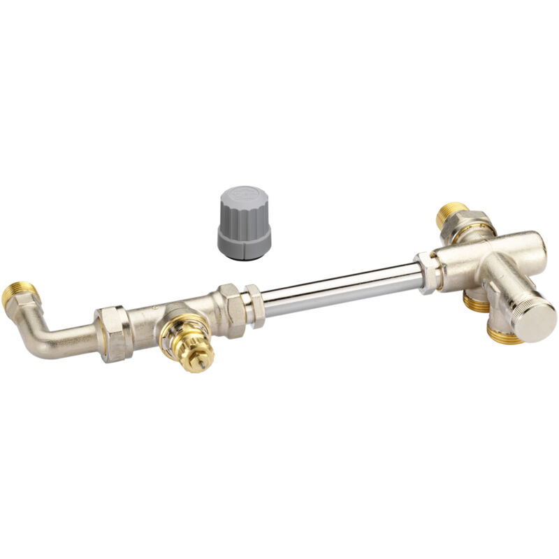 Danfoss - Steigrohrventil für 1-Rohranlagen Set ra-kew, Heizkörper r 1/2', Anlage: g 3/4' ag