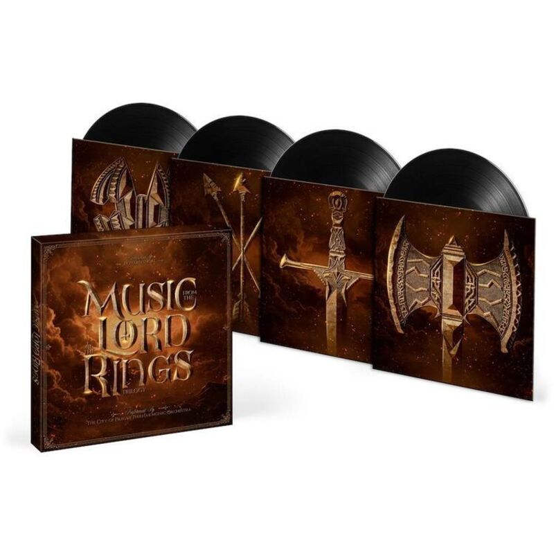 DAS PHILHARMONISCHE ORCHESTER DER STADT PRAG, DIE MUSIK AUS „DER HERR DER RINGE“, 4xLP-BOX