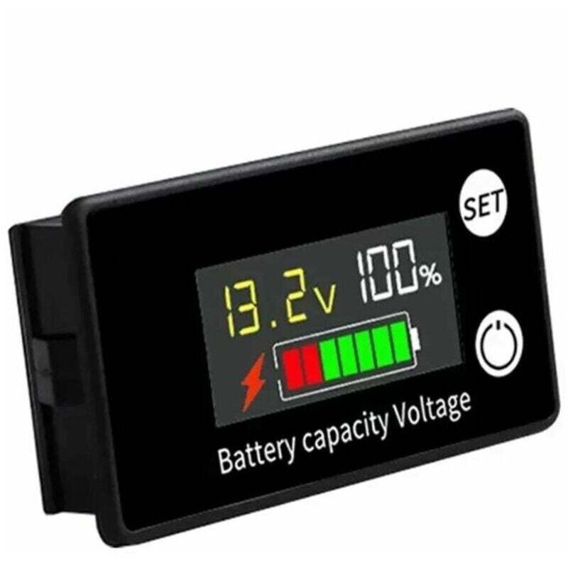 XVX - dc dc 8V-100V Batterie Voltmeter Kapazitätsanzeige Leistungsmesser Lithium-Blei-Säure-Batterie 12V 24V 48V für 6133A LCD-Batterie 1St