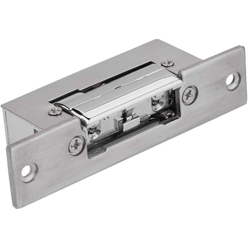 Memkey - DC12V Elektro-Türöffner-Türschloss, schmales Tür-Elektro-Türöffnerschloss für alle Arten von Türen