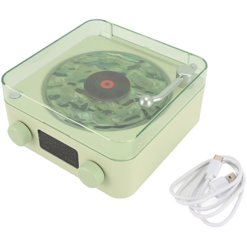 Decdeal Waves Player, kabellos, kompakt, Stereo-Sound, Umgebungslicht, kreative Geschenke, Präsenz, tragbarer Vintage-Lautsprecher zum Schlafen und