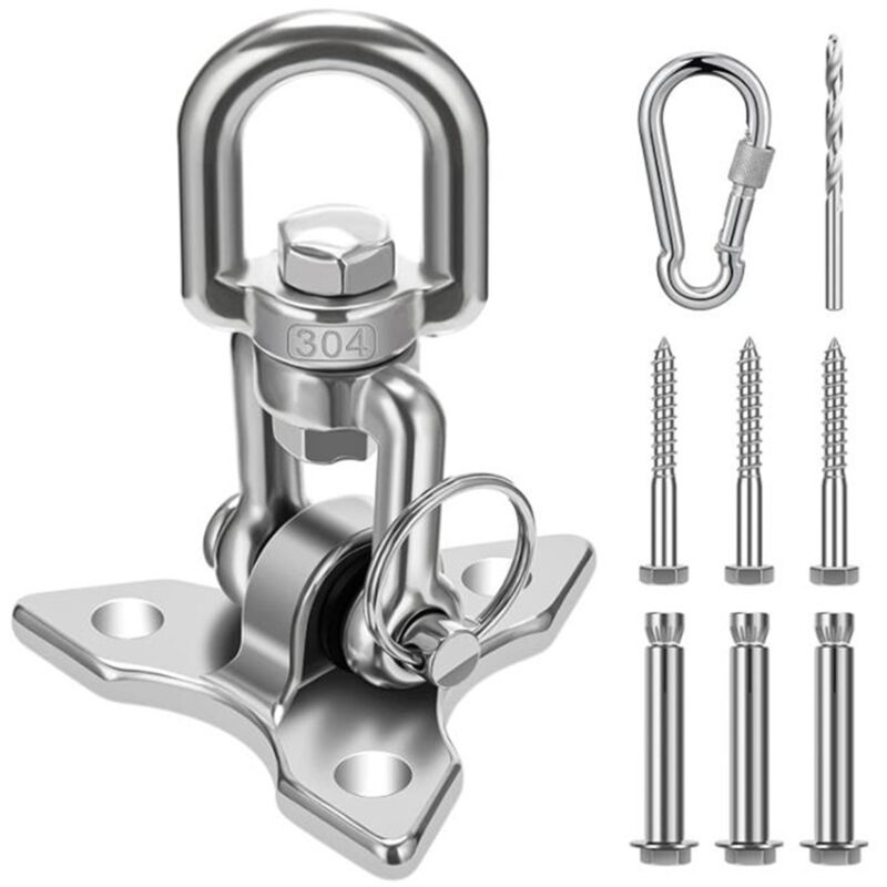 Tlily - Decken Haken HäNgen Stuhl,Schwer Last Halterung Schaukel Bis zu 450 kg Stuhl