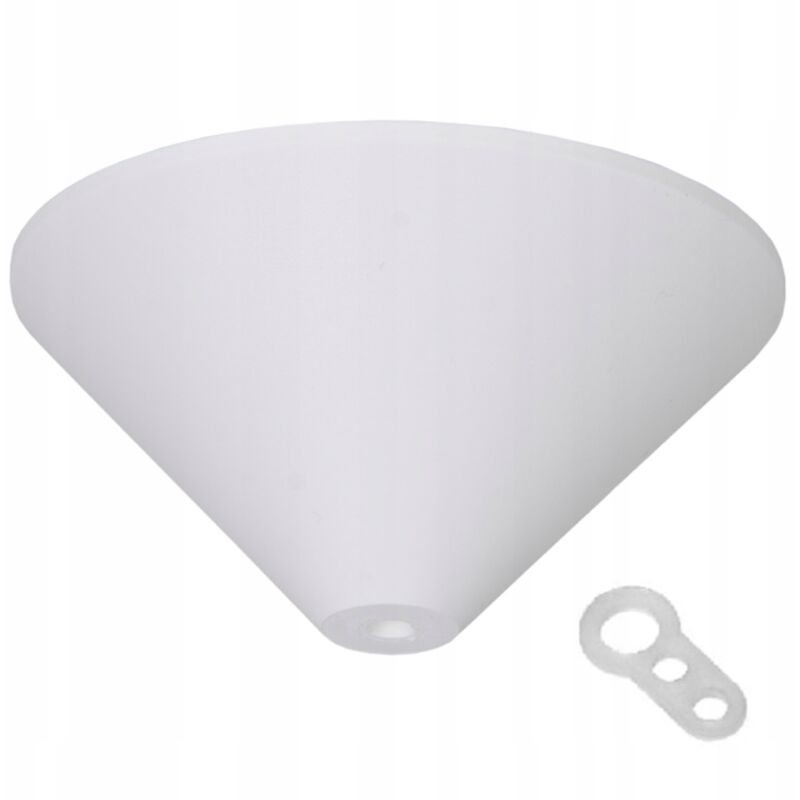 Deckenabdeckung für die Lampe, Deckenabdeckung, WEISS Abdeckrosette für die Lampe