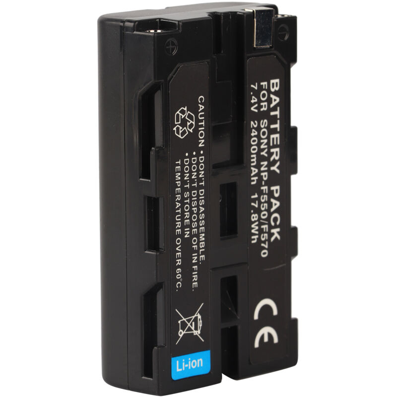 Dekodierter 7,4V 2400mAh Akku für Sony NPF550 NPF570 - Kamera und Camcorder