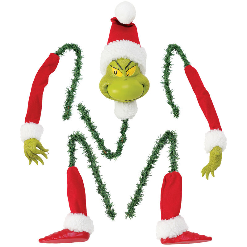 Dekorationsgeschenke für Weihnachtsbaum, Baumspitze, Elf-Kopf/Arme/Beine für den Baum, gepolsterter Elf-Bein im Baumspitzen festgesteckt,