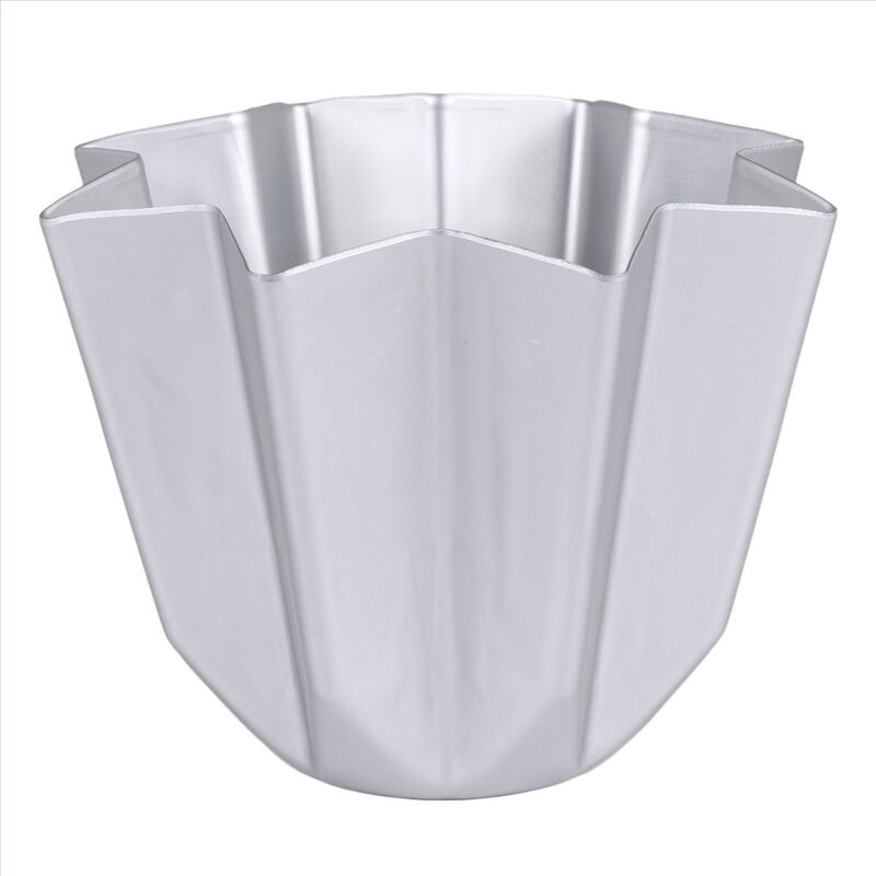 Dekorative Form aus eloxiertem Aluminium für Kuchen, Brot, Pandoro, Gelee, Schokolade, Muffins, Küch