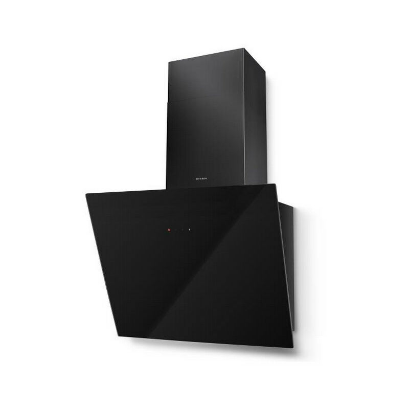 Faber - Dekorative haube geneigt 55cm 700m3 / h schwarz 5476140