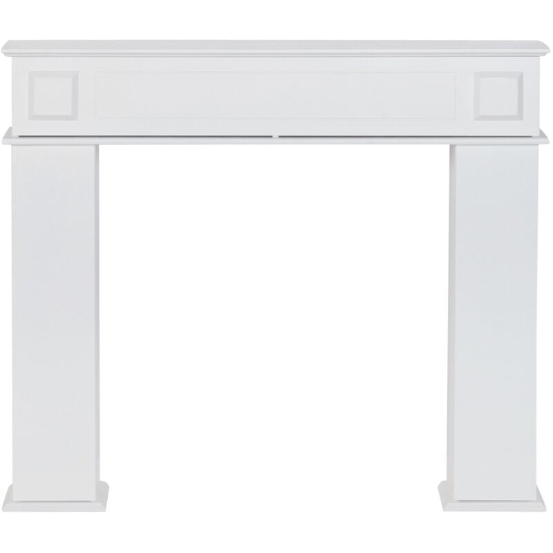 Dekorative Kaminsimskonsole mit Stauraum